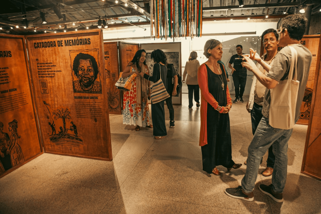 Lançamento da exposição Vidas em Cordel no Museu Cais do Sertão
