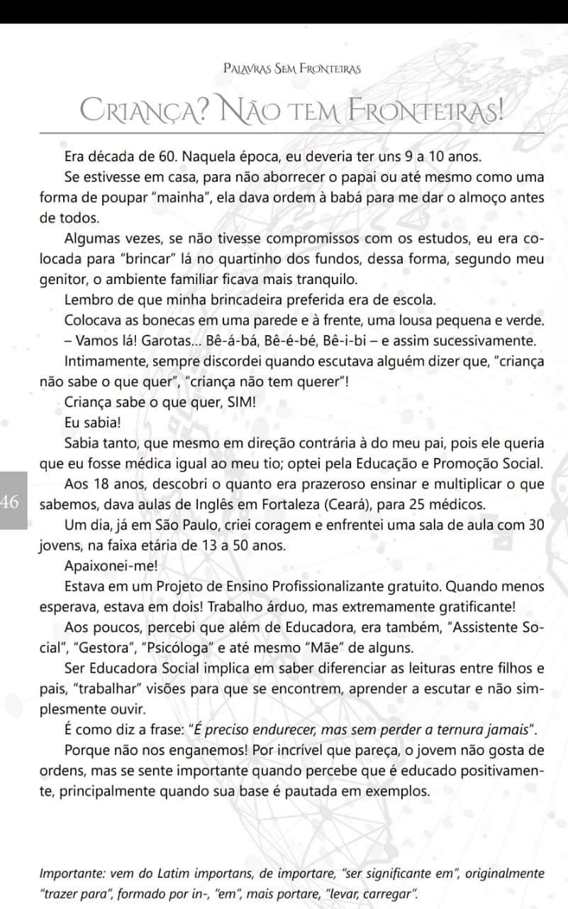 Criança? Não Tem Fronteiras!