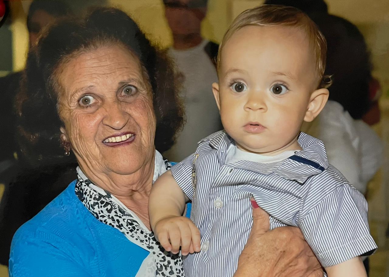 Meu primeiro aniversário com a vovó