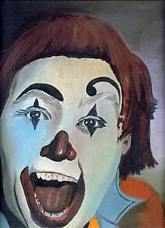 Pintura a óleo do meu nosso terceiro filho.