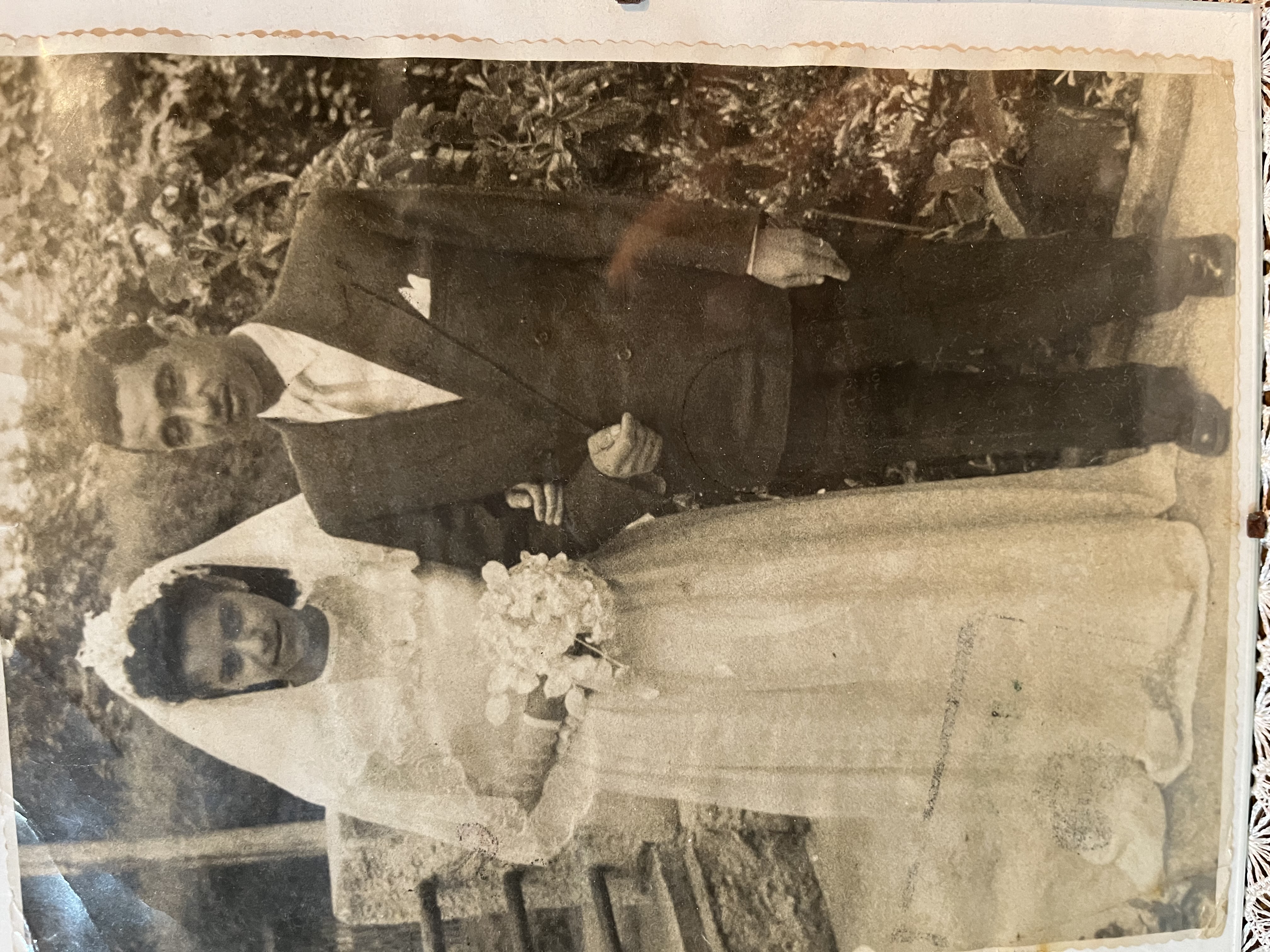 Casamento de meus pais no ano de 1946 em São Paulo.