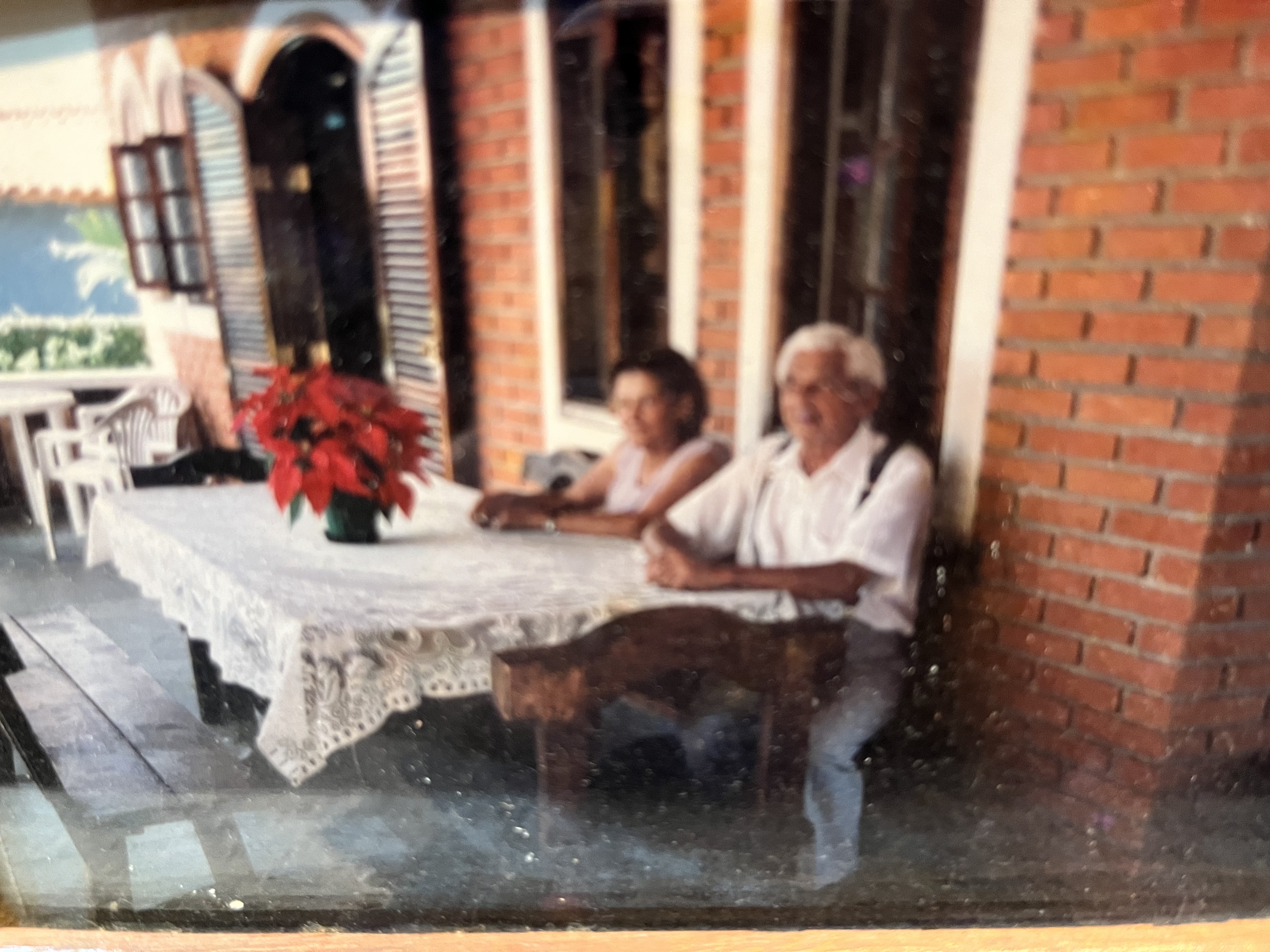 Papai e mamãe passando dias conosco na casa de Atibaia =SP