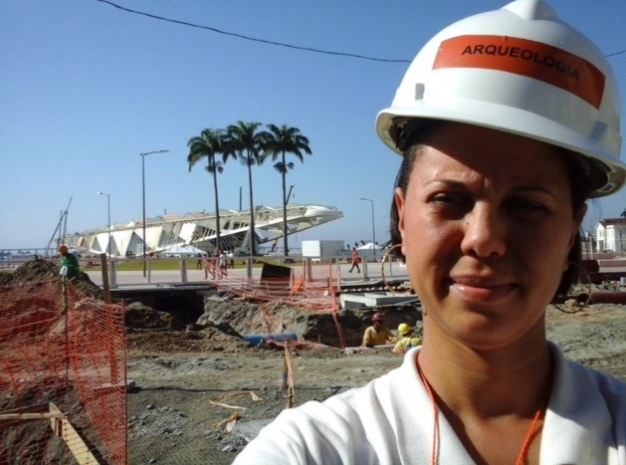 Em 2016 trabalhando na obra do VLT no RJ.