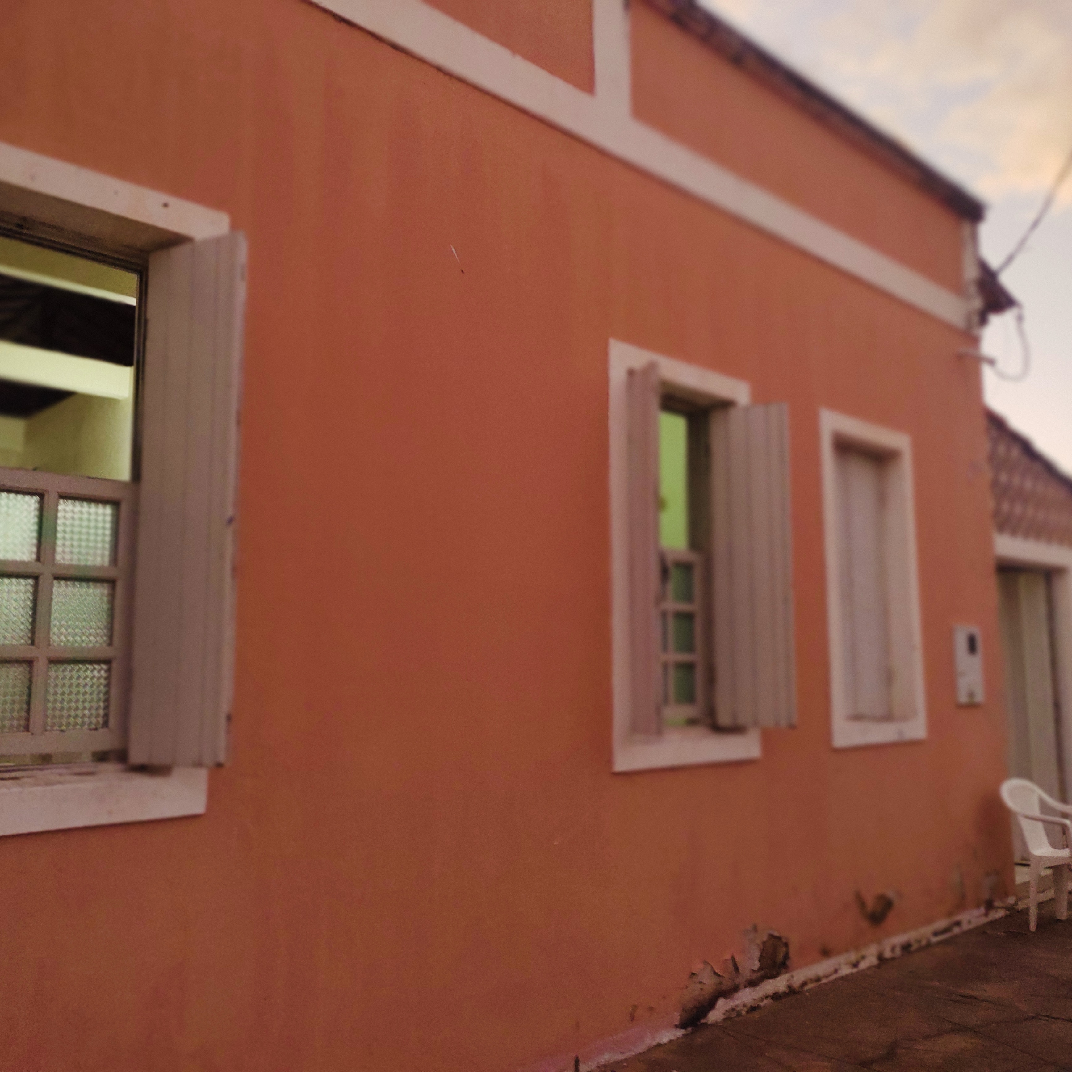 Casa em que eu nasci na rua Cel Joaquim Lopo lopo, A beira do rio São Francisco.