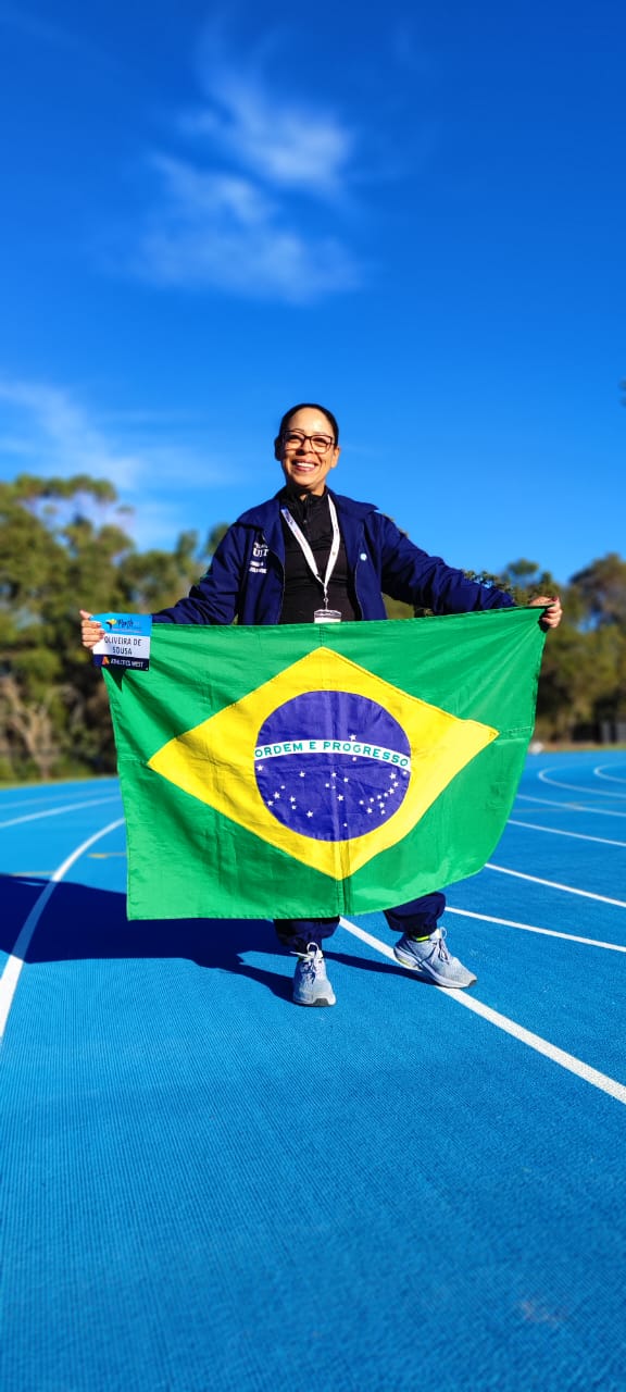 Prova de Atletismo nos Jogos Mundiais para Transplantados 