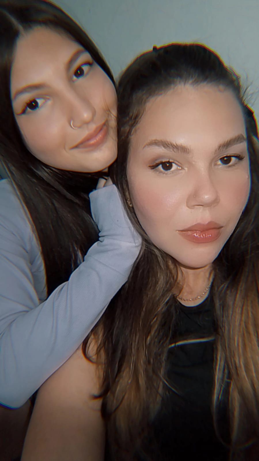 Eu e mamãe 