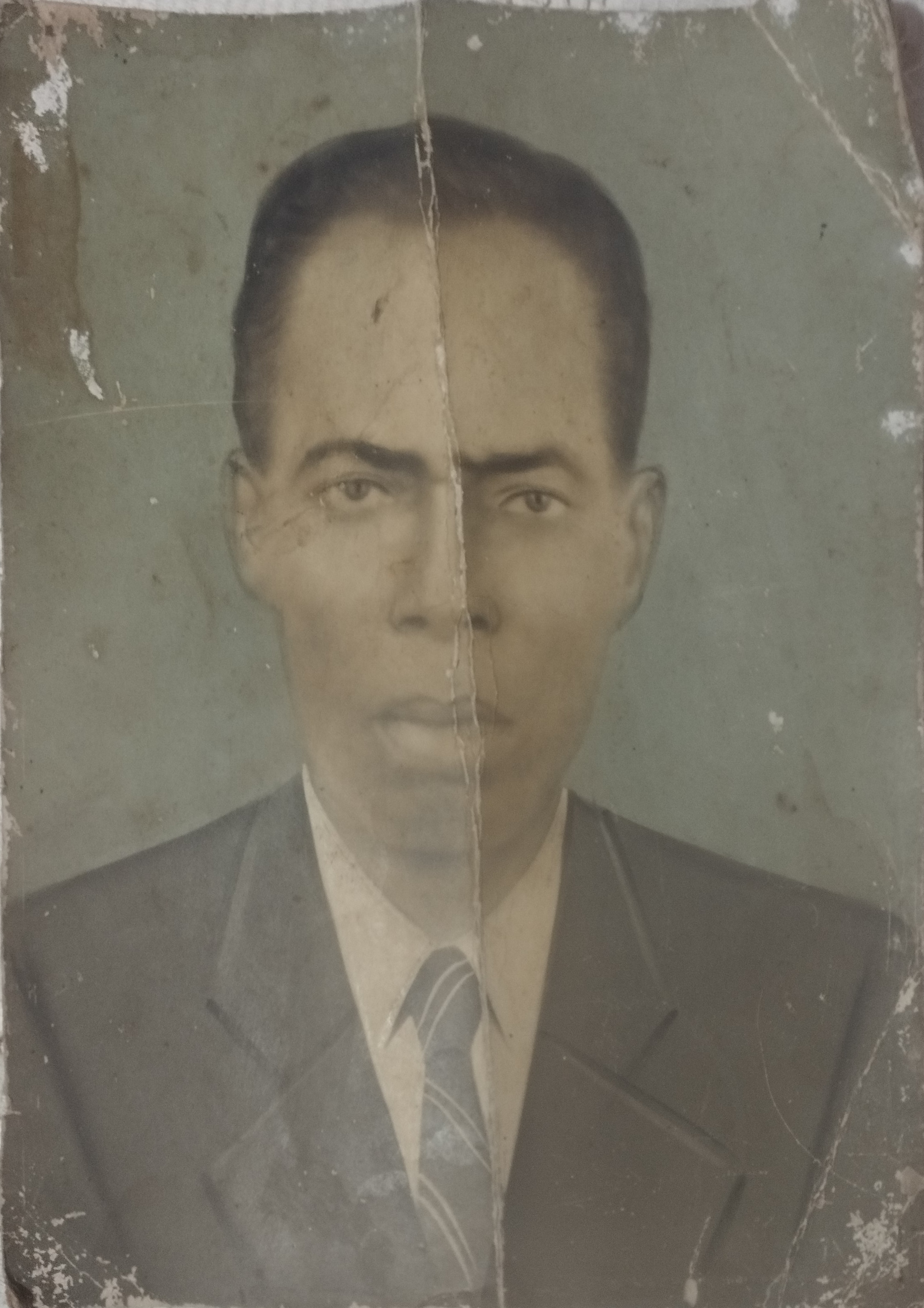 Ele veio de Laranjeiras trabalhar nos engenhos de açúcar de Santa Luzia do Itanhi SE