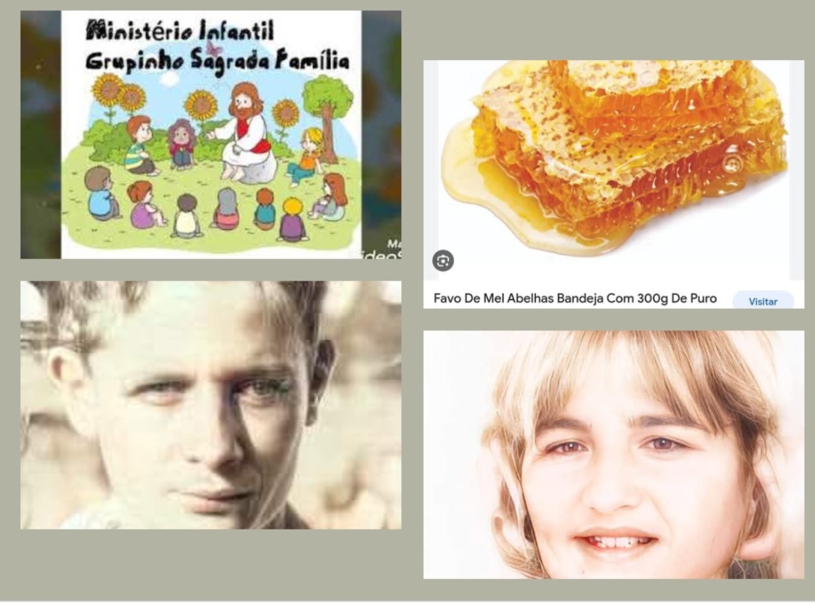  Eu Tio Arthur repartiu o favos de mel  para as. Criancas.Todas as criancas  ficaram quietas,pois naqueles tempos  não  tínhamos doce como hoje em dia. Lembrei de Jesus na Santa ceia.