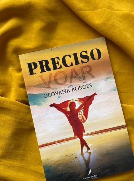 Essa foto é do meu livro Preciso Voar.