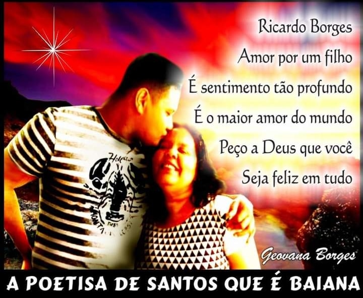 Foto com meu filho Ricardo Borges 