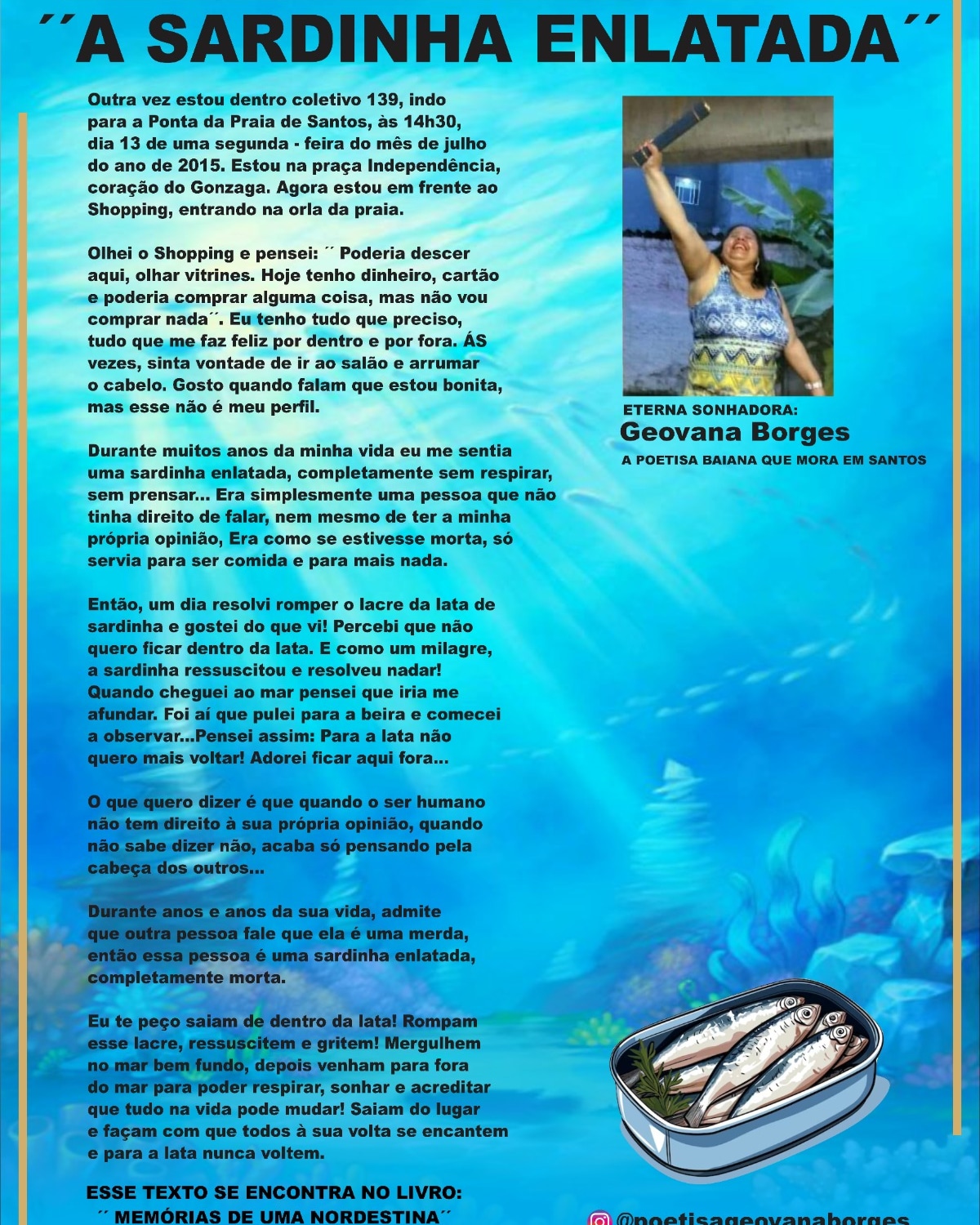 O Conto a Sardinha Enlatada.