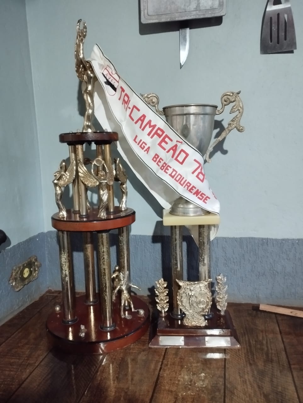 Fomos campeões amadores pelo time do Atlético FC em 1978. Nos anos de 1979 e 1980, o time conquistou o bicampeonato, mas eu já não estava mais no clube, pois havia sido contratado pela equipe da Ferroviária de Araraquara/SP.