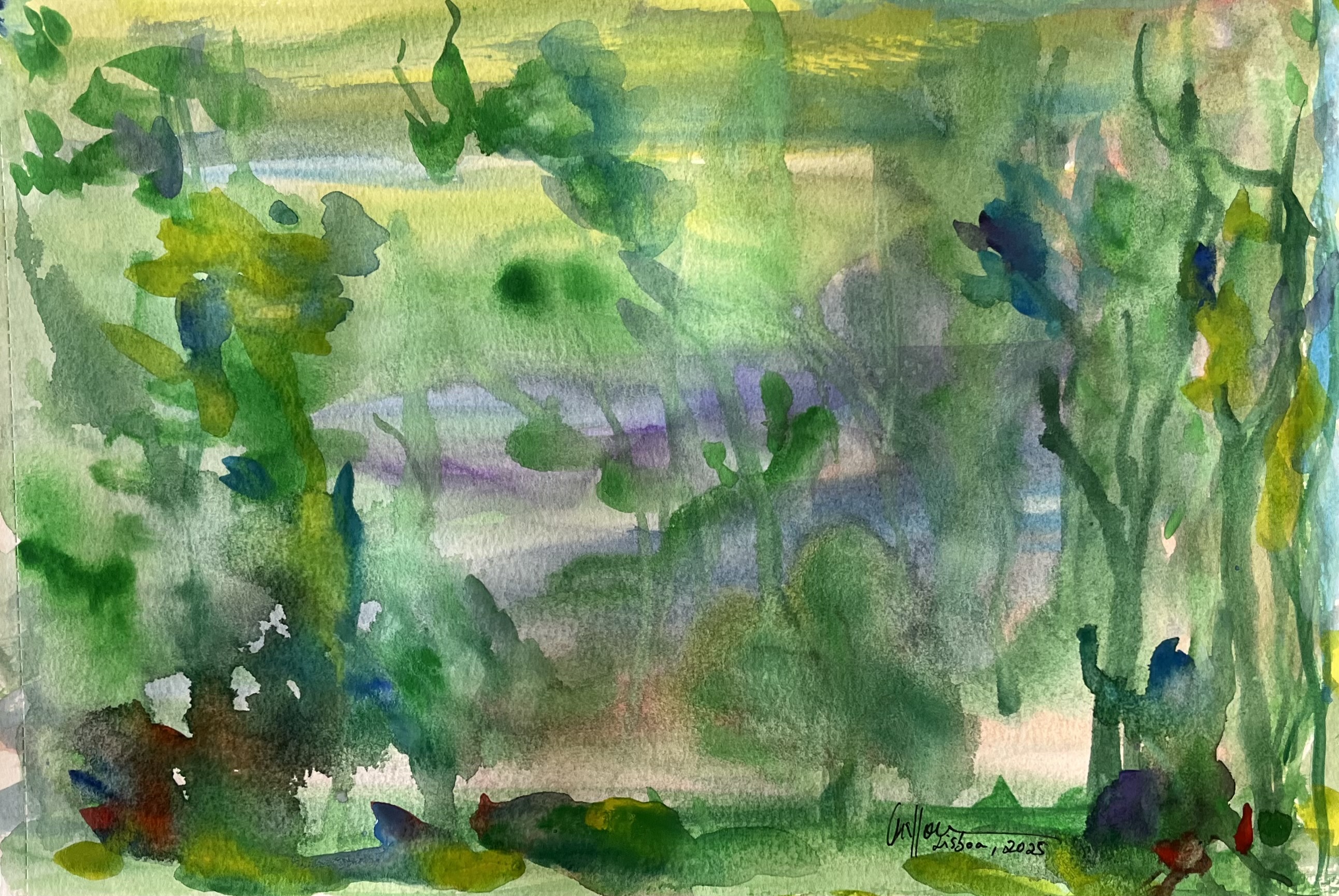 Oxóssi e Iemanjá – Pinturas 