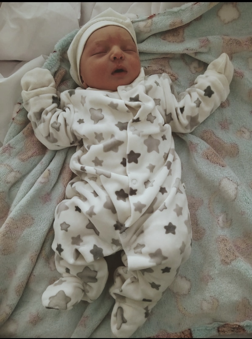 1 dia depois que o meu sobrinho nasceu