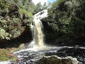 Antes de chegar a cachoeira