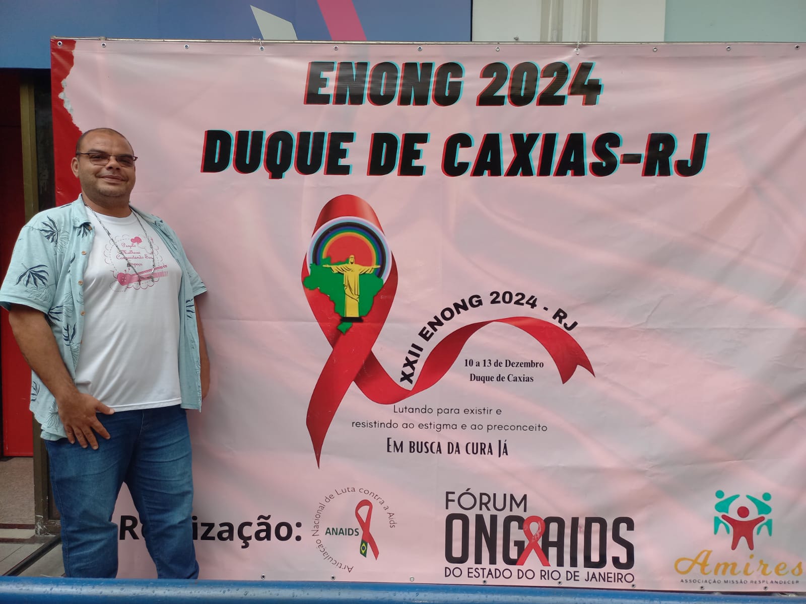 Participação ativa no encontro nacional de Ong AIDS realizado em Duque de Caxias RJ onde tive a oportunidade de participar como delegado e comissão organizadora desse grande evento 