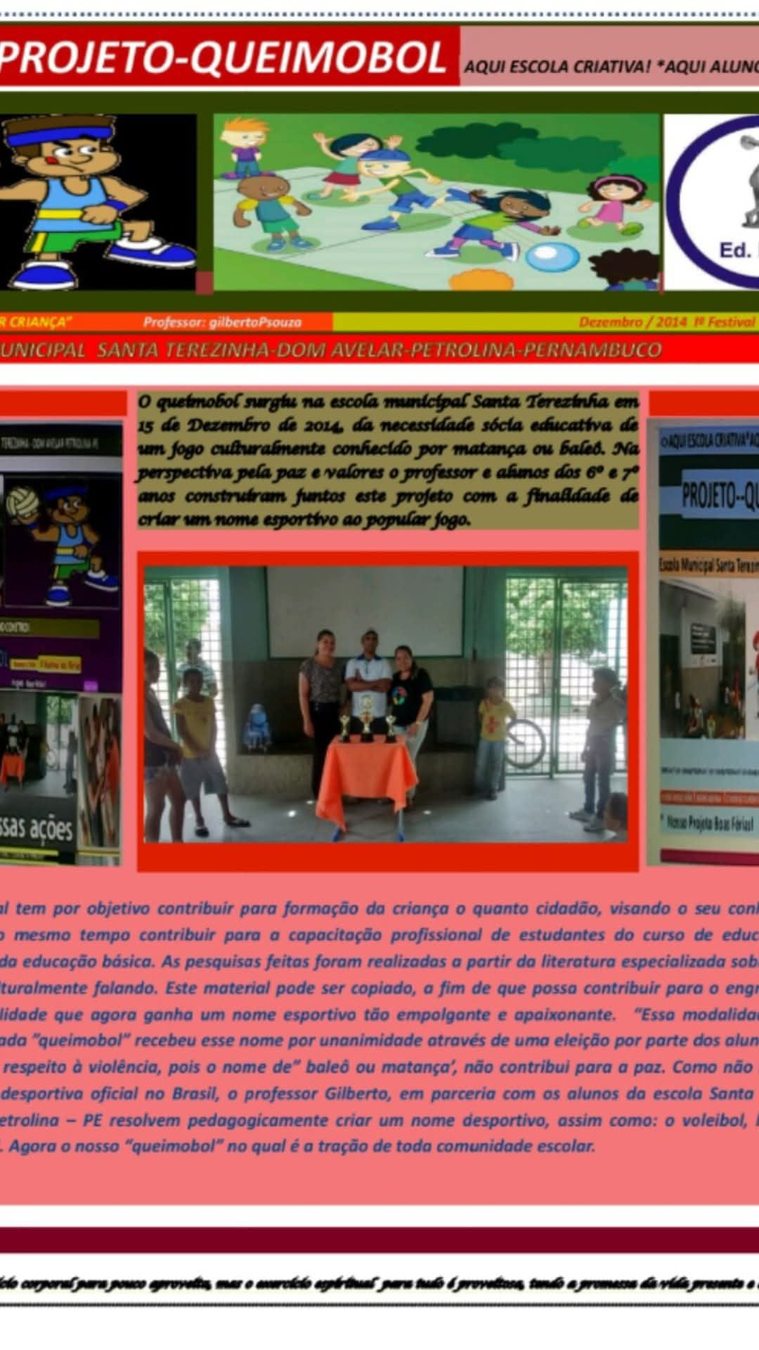 QUEIMOBOL SUA NOVA MODALIDADE ESPORTIVA 