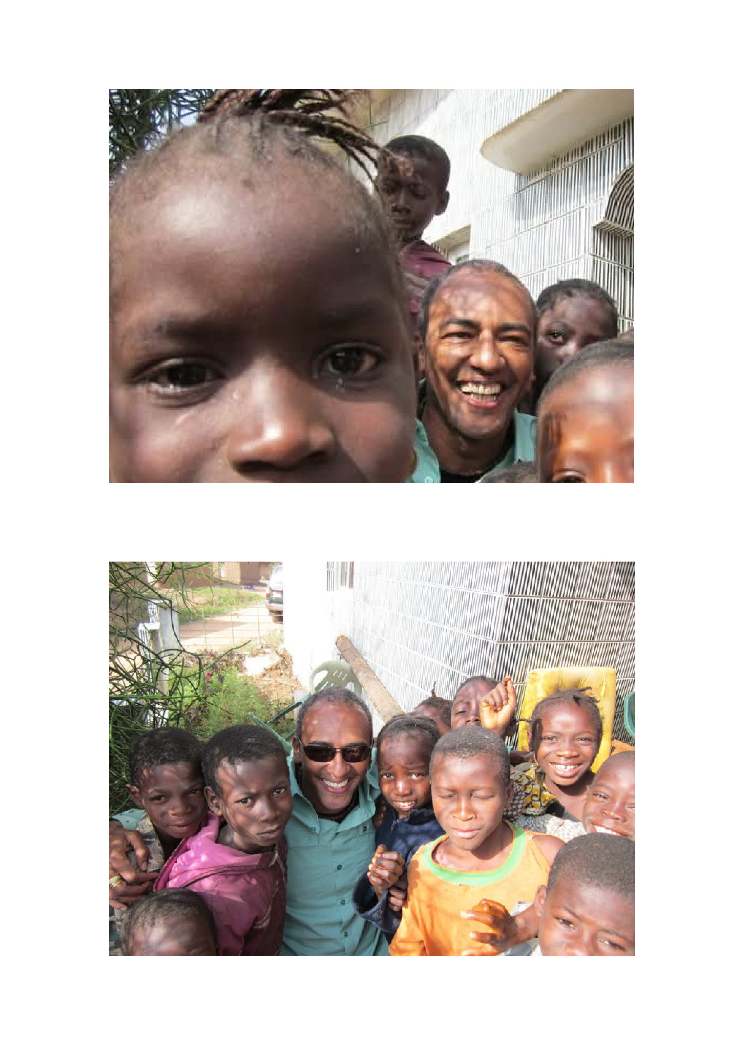 Visita a comunidades em Conacri, capital da Guiné e tambem Nzerekore , areas vulneráveis, mas de um povo super receptivo e alegre.