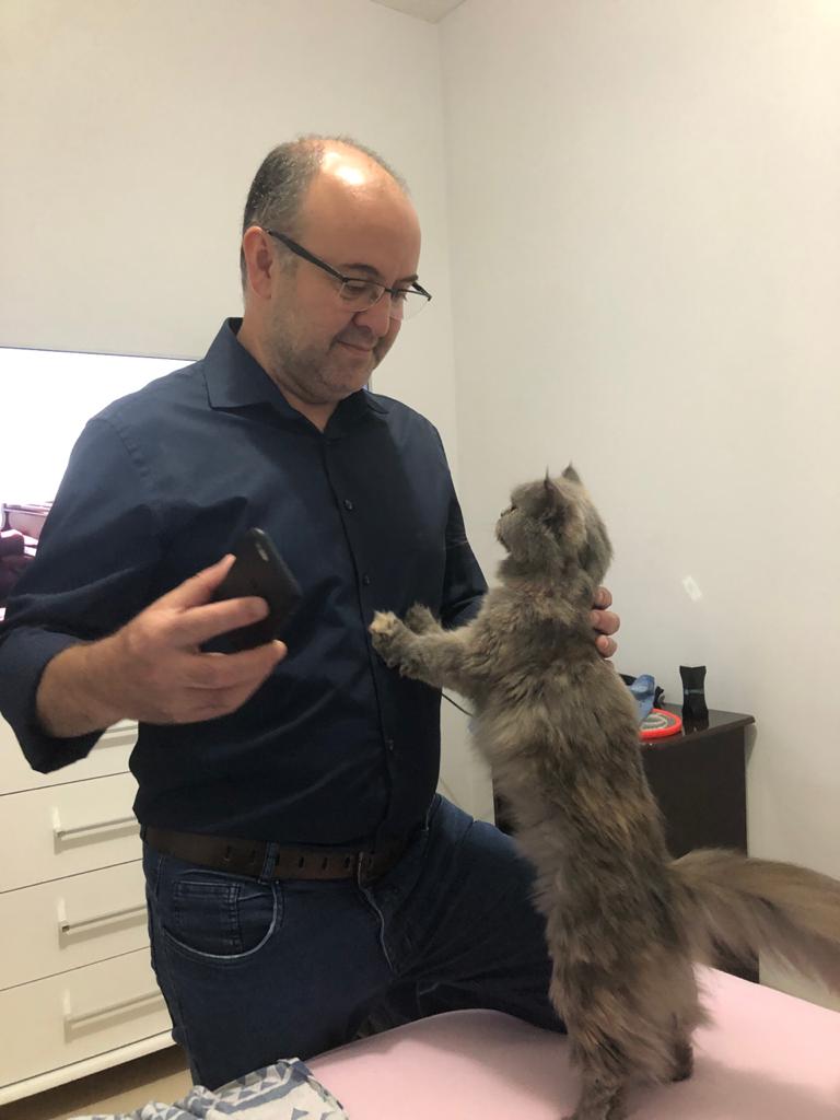 Me despedindo de meu pai