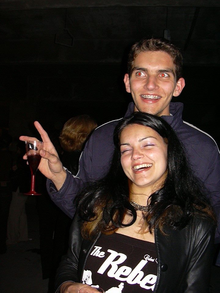 eu e meu irmão caçula