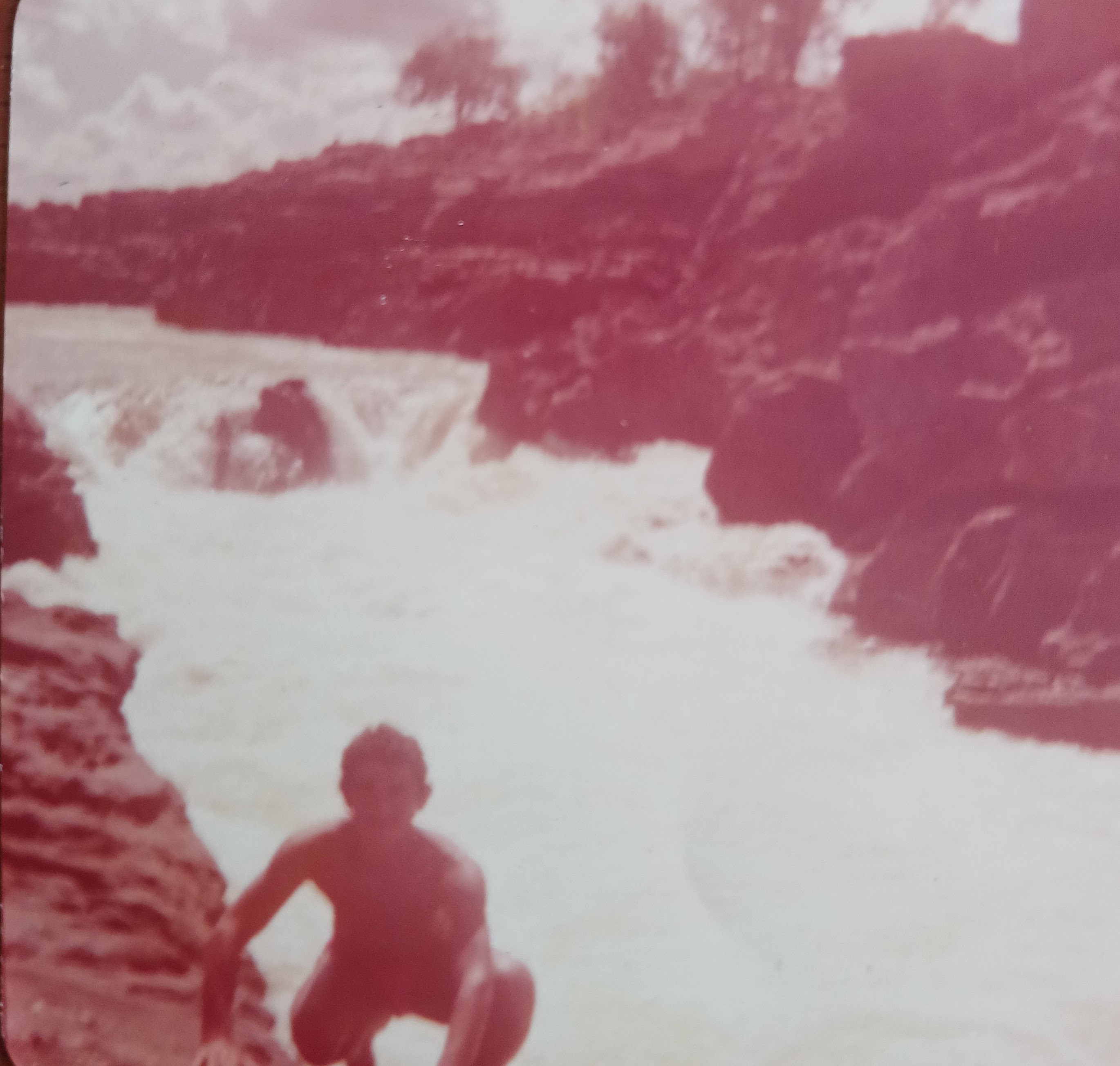 Cachoeira de Itaparica, em Petrolândia, hoje submersa pela Barragem da Hidrelétrica Luiz Gonzaga. 