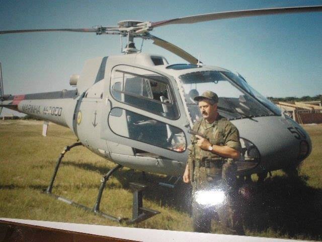 Hoje milico inativo mas vovô ativo. Glórias a Deus