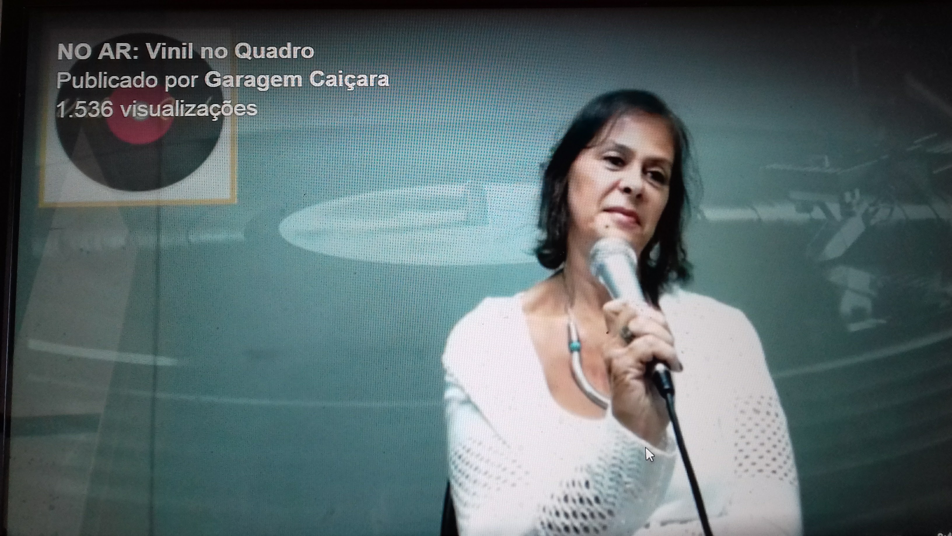 Divulgando o projeto Vinil no Quadro